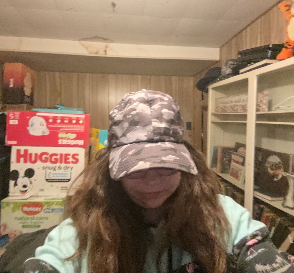 Nike Adult Gray Camo Baseball Cap